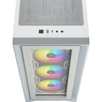 CORSAIR CC-9011205-WW 4000X iCUE RGB WHITE KASA