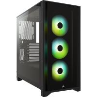 CORSAIR CC-9011204-WW 4000X iCUE RGB BLACK KASA