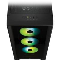 CORSAIR CC-9011204-WW 4000X iCUE RGB BLACK KASA