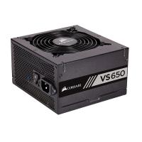 CORSAIR 650w VS650 CP-9020172-EU 12cm Fan Aktif PFC Power Supply (PSU) 4x (6+2pin) Sata