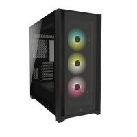CORSAIR 750W CC-9020133-EU ICUE 4000X RGB TEMPERLI CAM YAN PANEL MID TOWER PC KASASI