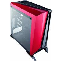 CORSAIR Carbide Serisi SPEC-OMEGA CC-9011120-WW PSU Yok Mid Tower Gaming Kasa Siyah/Kırmızı Temperli