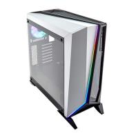 CORSAIR Carbide SPEC OMEGA RGB CC-9011141-WW PSU Yok Mid Tower Gaming Kasa Siyah/Beyaz Temperli Cam