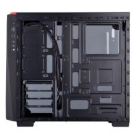 CORSAIR CARBIDE SPEC/4 CC-9011117-WW  KIRMIZI SİYAH MID ATX KASA  (POWERSIZ)