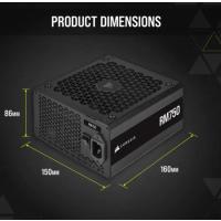 CORSAIR CP-9020234-EU RM750 750W TAM MODULER 80 PLUS GOLD GUC KAYNAGI