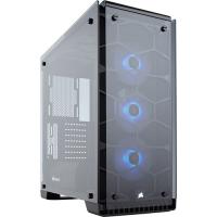 CORSAIR CRYSTAL 570X CC-9011098-WW PSU Yok Mid Tower Gaming Kasa Siyah RGB Fan + Temperli Cam