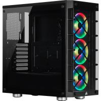 CORSAIR iCUE 465X RGB CC-9011188-WW ATX KASA BLACK