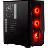CORSAIR mid Tower Powersiz Gaming Spec-Delta RGB CC-9011166-WW ATX PC Kasası Temperli Cam Siyah