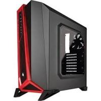 CORSAIR POWERSIZ CARBIDE SPEC-ALPHA KC-CC-9011085-WW 3X FANLI GAMING MID-TOWER KASA SİYAH KIRMIZI