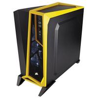 CORSAIR Spec-Alpha CC-9011094-WW PSU Yok Gaming Kasa Çelik Siyah/Sarı Pencereli