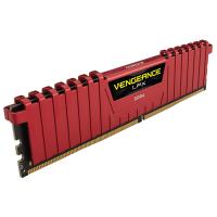 CORSAIR Vengeance Lpx Kırmızı 4GB 2400Mhz DDR4 Soğutuculu CL16 Pc Ram CMK4GX4M1A2400C16R