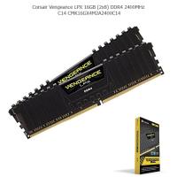 CORSAIR Vengeance LPX Siyah 16GB (2x8GB) 2400Mhz DDR4 Soğutuculu CL14 Pc Ram CMK16GX4M2A2400C14