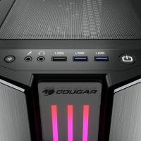 COUGAR GEMINI S CGR-5BMBS-T Silver RGB 600W 80+ GAMING KASA