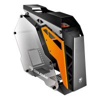 COUGAR mid Tower Powersiz Gaming Conquer CGR-5LMRO ATX PC Kasası Temperli Cam Siyah