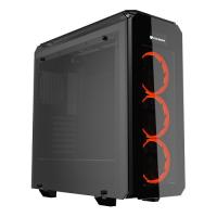 COUGAR Puritas CGR-5GMUB Powersız Gaming Mid-Tower PC Kasası SİYAH