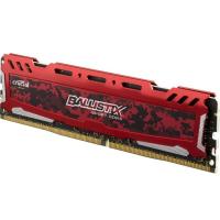 CRUCIAL DDR4 16gb 3000mhz Ballistix Sport BLS16G4D30AESE PC Ram CL15 288pin 1.35v Kırmızı Soğutuculu
