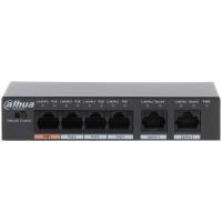 Dahua PFS3006-4ET-60 4 Port Hızlı Ethernet PoE
