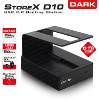 DARK 2.5 - 3.5 DK-AC-DSD10 (Tek Tuş Yedek) Sata Usb 3.0 Docking Station Siyah