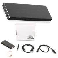 DARK 2.5 DK-AC-DSEM3 Type-A ve Type-C Kablolu Usb 3.0 Harddisk Kutusu Siyah