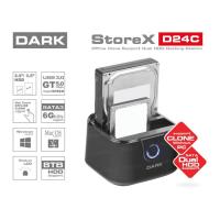 DARK 2x2.5/3.5 DK-AC-DSD24C Kart Okuyuculu Sata Usb 3.0 Docking Station