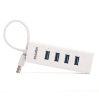 Dark Connect Master DK-AC-USB343 4 Port Usb 3.0 Çoklayıcı Hub beyaz