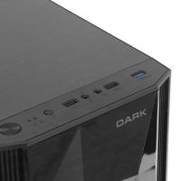 Dark Diamond 600W Mid Tower Kasa Siyah