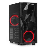 Dark Diamond 600W Mid Tower Kasa Siyah