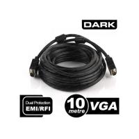 DARK DK-CB-VGAL1000 E/E ( 10 Metre ) Ferrit Çift EMI/RFI Filtre VGA Görüntü Kablosu
