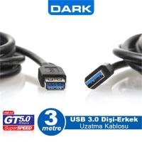 DARK DK-CB-USB3EXTL300 Usb 3.0 Usb Uzatma Kablo ( 3 Metre )