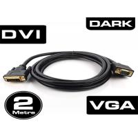 DARK DK-CB-DVIXVGAL200 VGA to DVI ( 2 Metre ) ( 24+5 ) Çift Yönlü Görüntü Kablosu