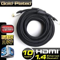 DARK DK-HD-CV14L1000 Hdmi to Hdmi ( 10 Metre ) 3D-Ağ Destekli,Dual Molding Altın Uç 4K,Kılıflı Görüntü Kablosu