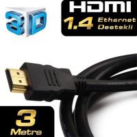 DARK DK-HD-CV14L300A90 Hdmi to Hdmi ( 3 Metre ) 3D Altın Uç Görüntü Kablosu