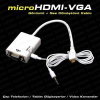 Dark DK-HD-AHDMICROXVGA Micro HDMI To VGA Aktif Dönüştürücü Adaptör