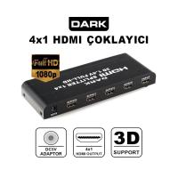 Dark DK-HD-SP4X1 Full HD 1 Giriş 4 Port HDMI Split