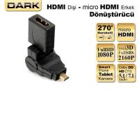 DARK DK-HD-AHDMIXM270 Micro HDMI & HDMI Çevirici Adaptör