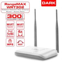 DARK DK-NT-WRT302 4 Port 300Mbps Access Point / Router Çift 5 dBi Antenli