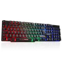 DARK GK1000 Force USB Q Trk Rainbow Aydınlatmalı Mekanik Hisli Siyah Gaming Klavye DK-AC-GK1000