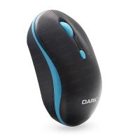 DARK MSW100B Kablosuz 1600dpi Optic Siyah/Mavi Mouse DK-AC-MSW100B