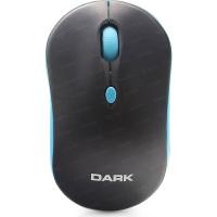 DARK MSW100B Kablosuz 1600dpi Optic Siyah/Mavi Mouse DK-AC-MSW100B