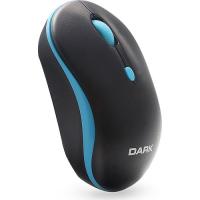DARK MSW100B Kablosuz 1600dpi Optic Siyah/Mavi Mouse DK-AC-MSW100B