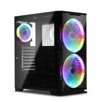 DARK POWERSIZ PRESTIGE DKCHPRESTIGE 2X RGB FANLI GAMING MID-TOWER KASA SİYAH