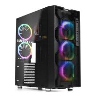 DARK UNREAL AIR DKCHUNREAL Powersiz GAMING MID-TOWER KASA Siyah