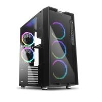 DARK UNREAL AIR DKCHUNREAL Powersiz GAMING MID-TOWER KASA Siyah