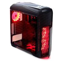 DARK Shadow DKCHSHADOW700 700W 80+ Atx Gaming Kasa Akrilik Yan Panel Siyah 3*12cm Led Fan Usb3.0