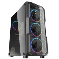 DarkFlash Aquarius-Acrylic RGB Mid Tower PSU YOK