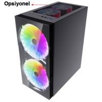 DarkFlash BF1 RGB Mid Tower Kasa PSU YOK