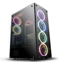 DarkFlash Phantom RGB Mid Tower Kasa PSU YOK
