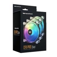 DarkFlash CF8 PRO 3pin A-RGB 3x12cm Fan Kit (3'lü)