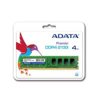 ADATA DDR4 4gb 2133mhz (PC4-17066) Value PC Ram CL11 AD4U2133W4G15-R 288pin 1.2v Kutulu