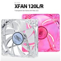 Deep Cool XFAN120L/R Kırmızı Led 120mm Kasa Fanı